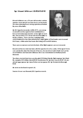 A preview of a PDF biography for Wilkinson, Edward